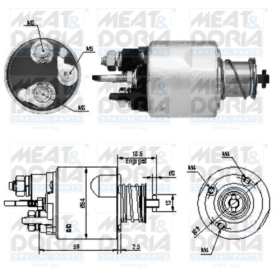 Solenoid Switch, starter